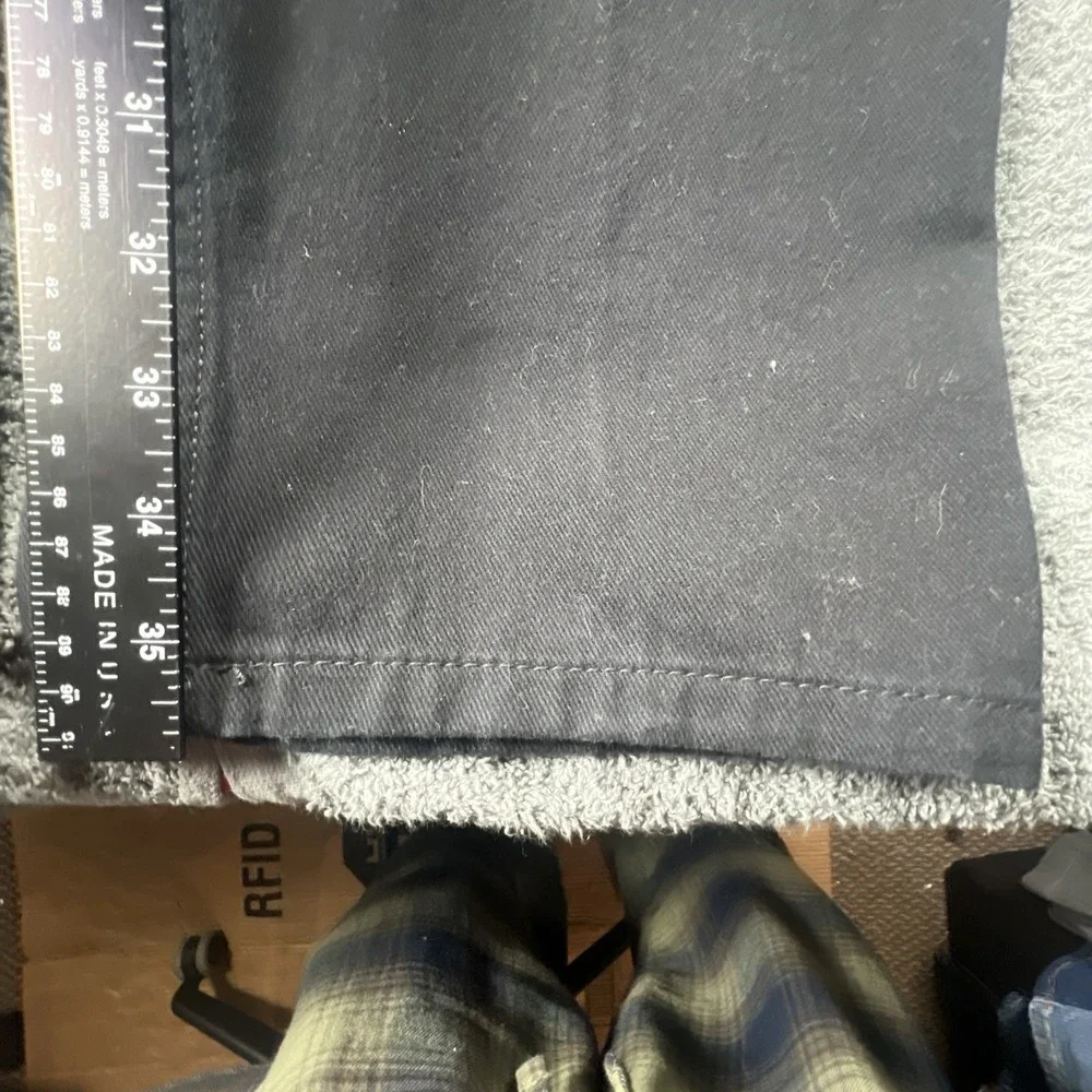 Harbor Bay Jeans Mens‎ 42x36 Black Loose Fit Big & Tall 100% Cotton Baggy Y2K